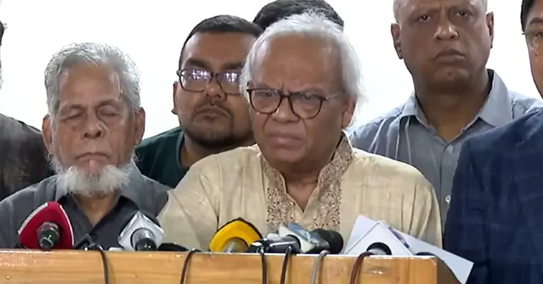 বিএনপির সিনিয়র যুগ্ম মহাসচিব রুহুল কবির রিজভী